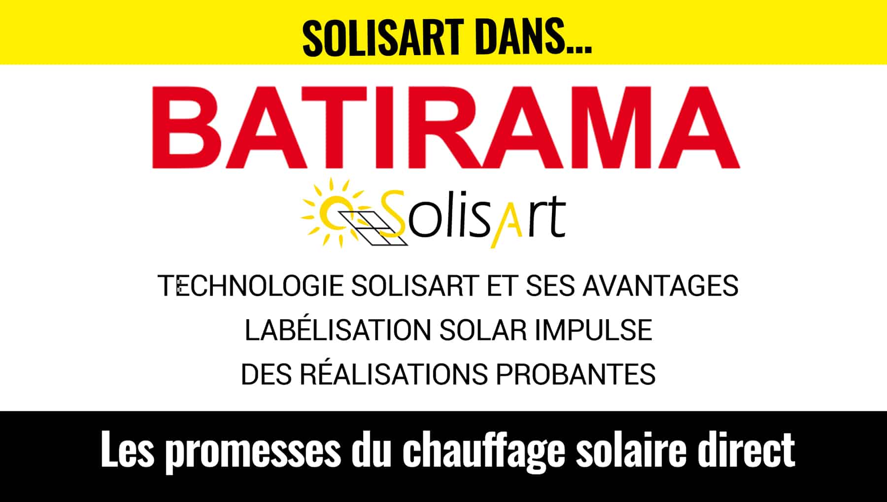 solisart dans batirama